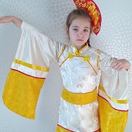 вбрання Китаю та Японії (костюм для дівчинки) 7
