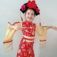 вбрання Китаю та Японії (костюм для дівчинки) 1